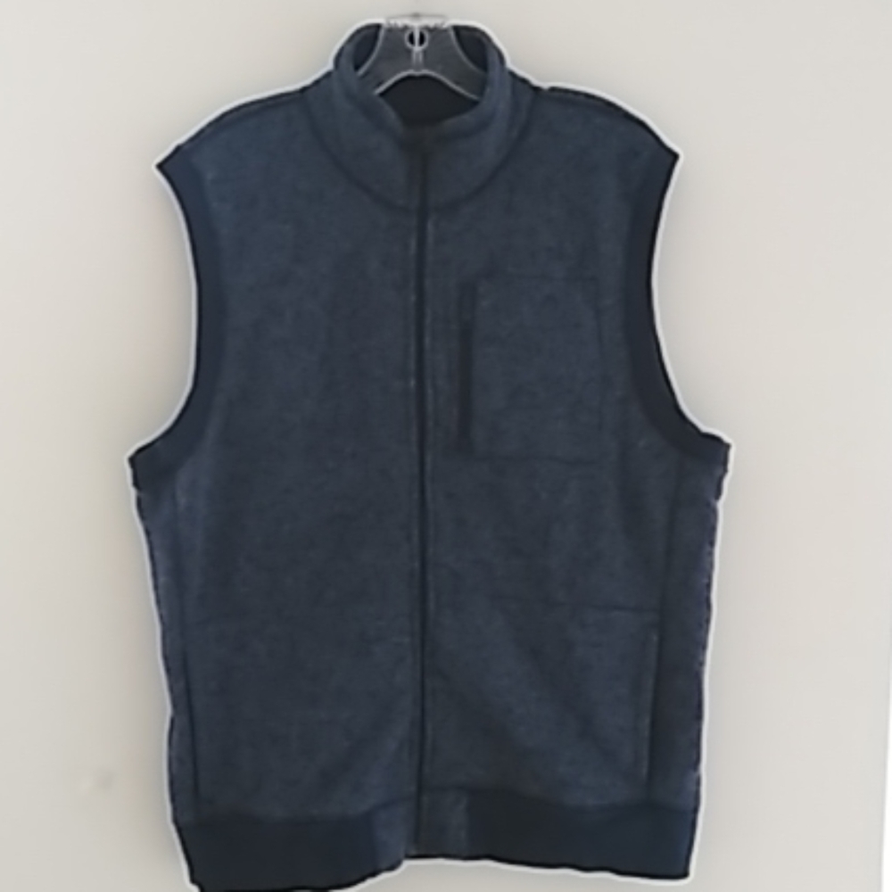 Gap Men's xl blueish gray dad core grandpa core sweater vest
